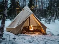 Khemah Kanvas Orang Bujang