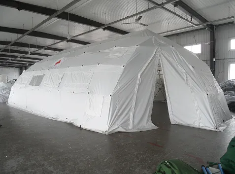 Khemah Perubatan Kecemasan Putih Untuk 20 Orang